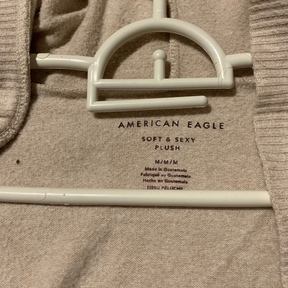 Cream American Eagle soft and sexy plush cardigan - Picture 2 of 2